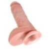 Fallo realistico chiaro con testicoli 21,5 cm Fallo realistico chiaro con testicoli 21,5 cm