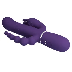 Vibratore Rabbit tripla stimolazione tarzan