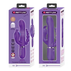 Vibratore Rabbit tripla stimolazione tarzan