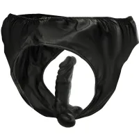 Mutandina con dildo e plug intercambiabili