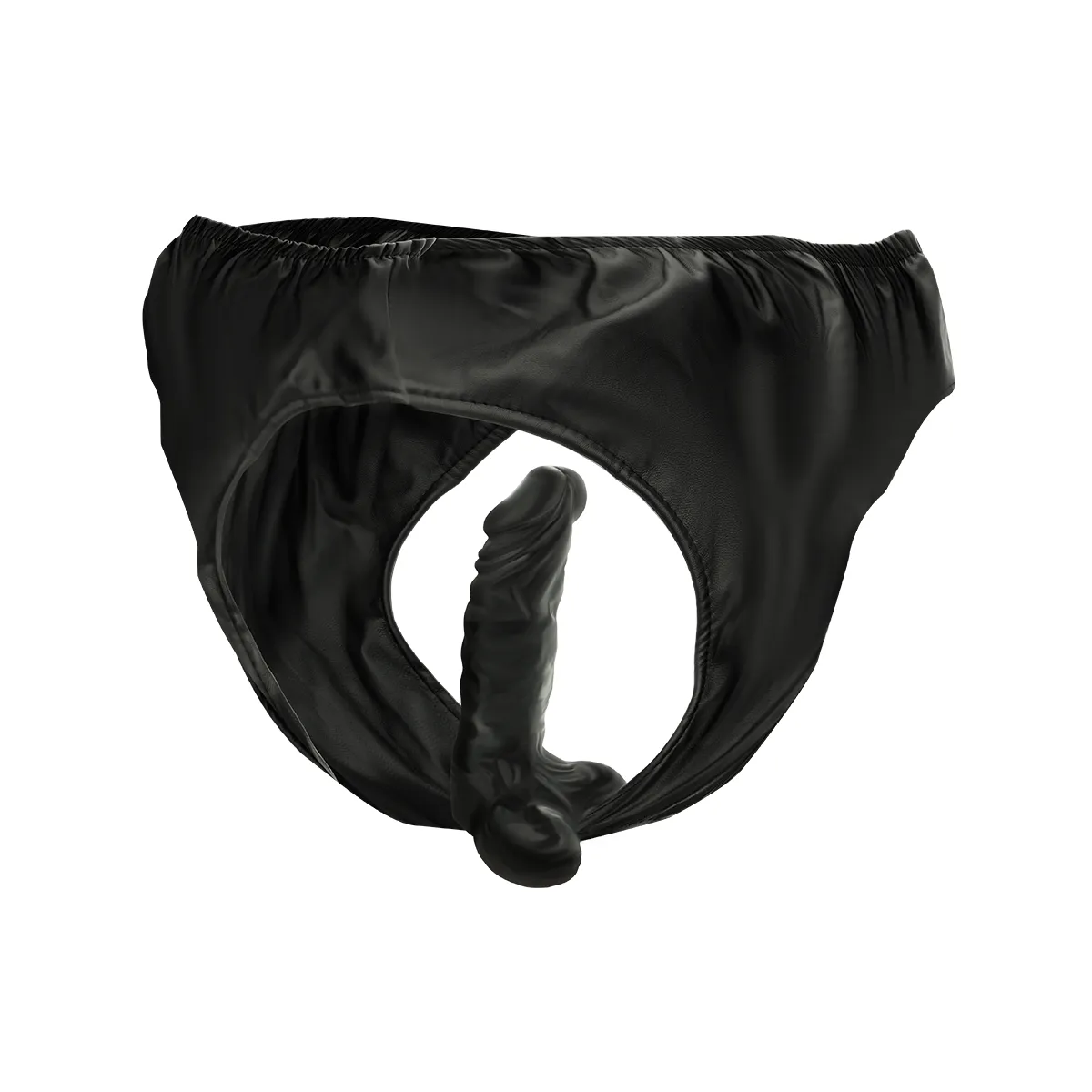 Mutandina con dildo e plug intercambiabili