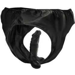 Mutandina con dildo e plug intercambiabili