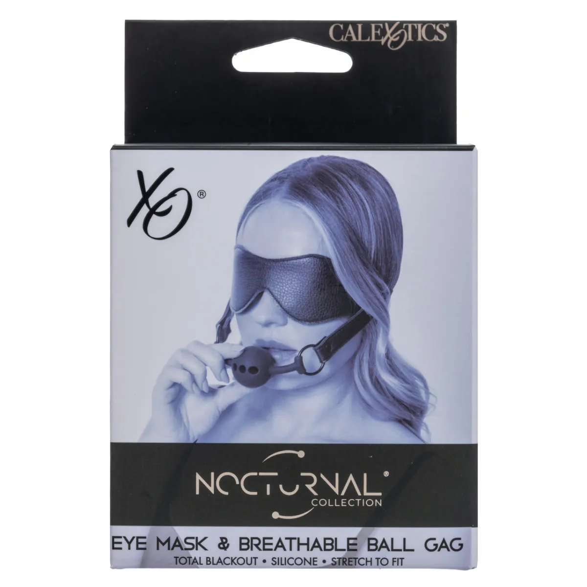 Ball Gag traspirante e maschera copri occhi