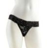 Tanga vibrante in pizzo con telecomando