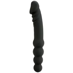 Vibratore doppio realistico e sfere anali