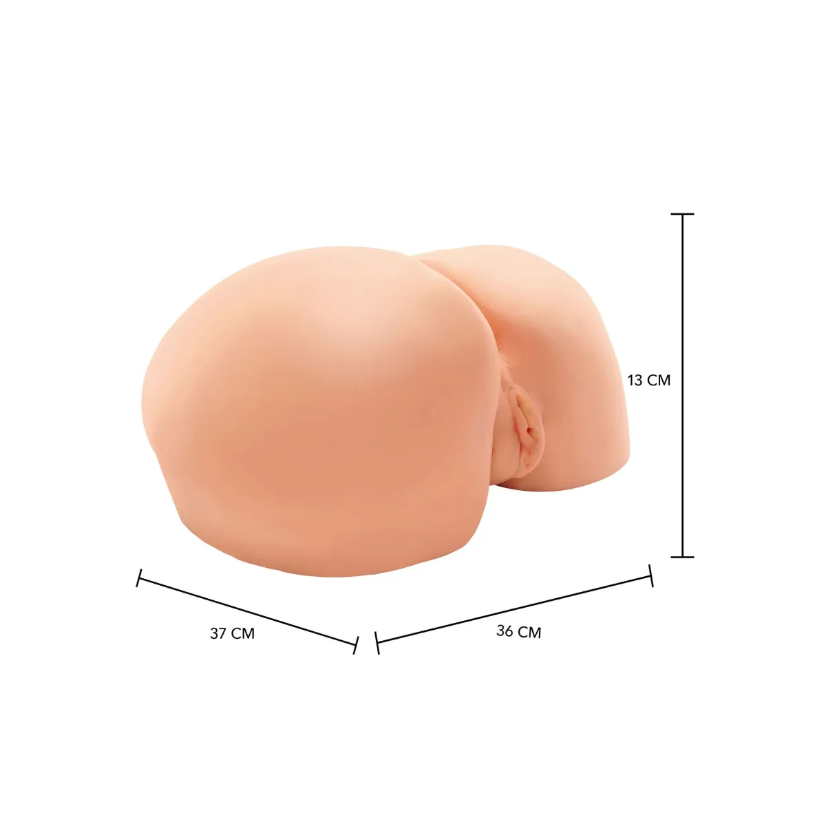 Masturbatore maschile vibrante vagina e ano