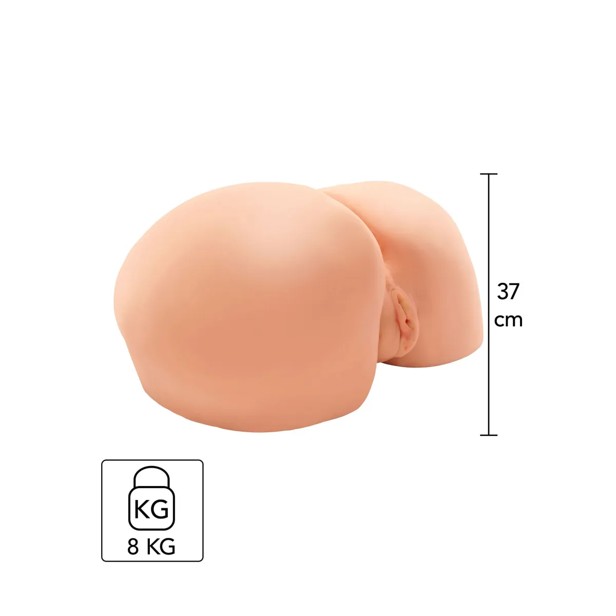 Masturbatore maschile vibrante vagina e ano