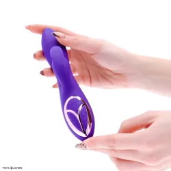 Vibratore Rabbit liscio Silicone 20 cm
