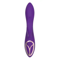 Vibratore Rabbit liscio Silicone 20 cm