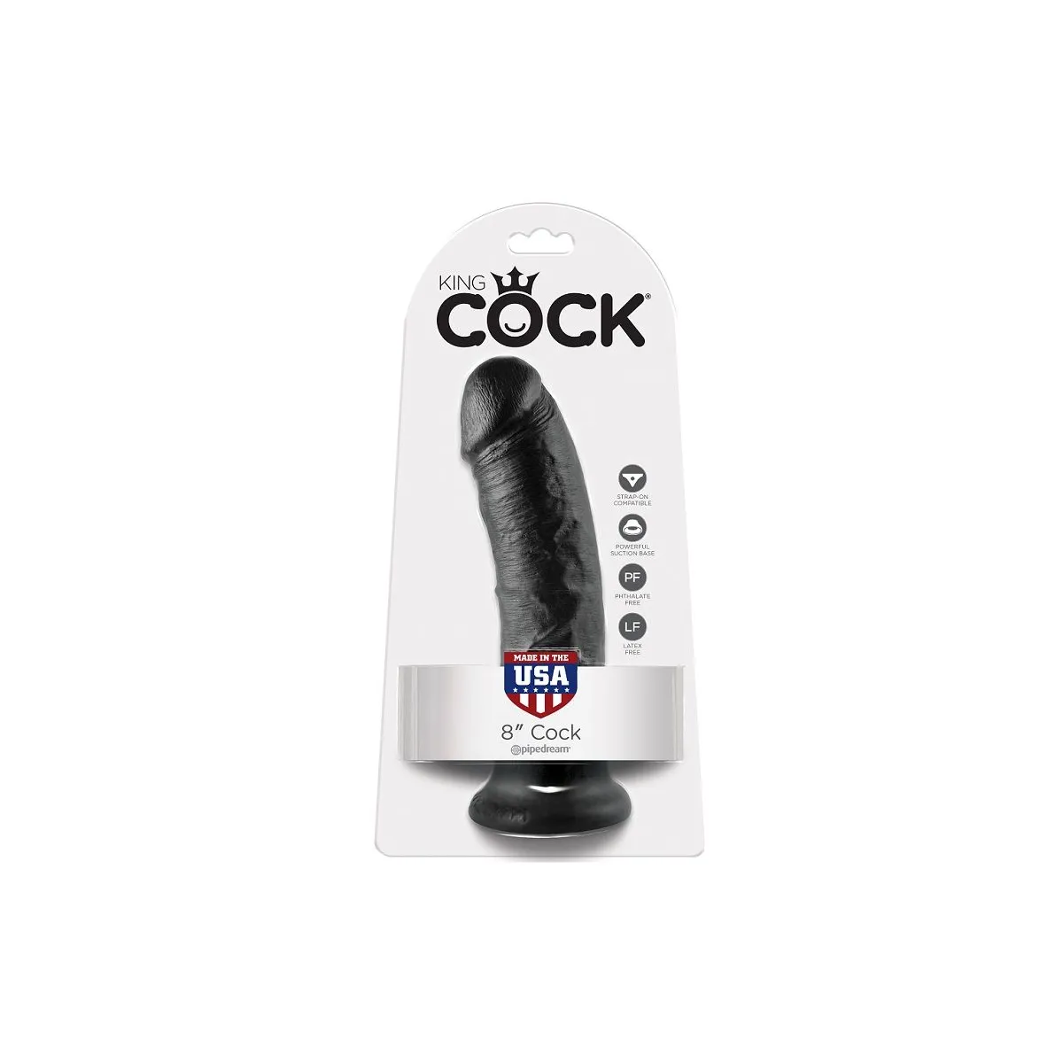 Dildo Realistico con Ventosa 20 cm