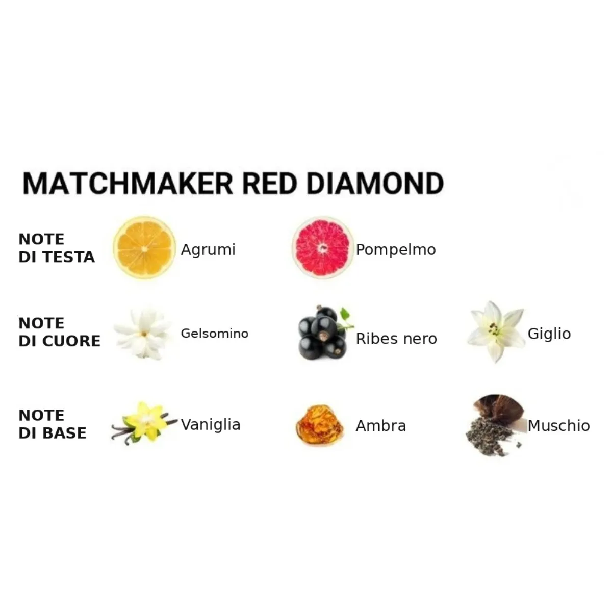 Profumo Feromoni Donna Red Diamond 30 ml