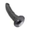Fallo realistico ventosa Cock nero 19,5 cm Fallo realistico ventosa Cock nero 19,5 cm