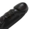 Dildo Doppio con venature nero 30 cm Dildo Doppio con venature nero 30 cm