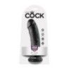 Fallo realistico ventosa Cock nero 21 cm Fallo realistico ventosa Cock nero 21 cm