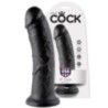 Fallo realistico ventosa Cock nero 21 cm Fallo realistico ventosa Cock nero 21 cm