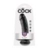 Fallo realistico ventosa Cock nero 21 cm Fallo realistico ventosa Cock nero 21 cm