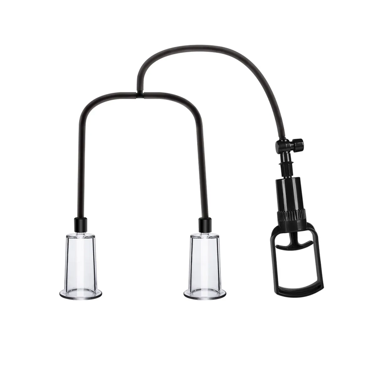 Set succhia capezzoli e clitoride con pompa