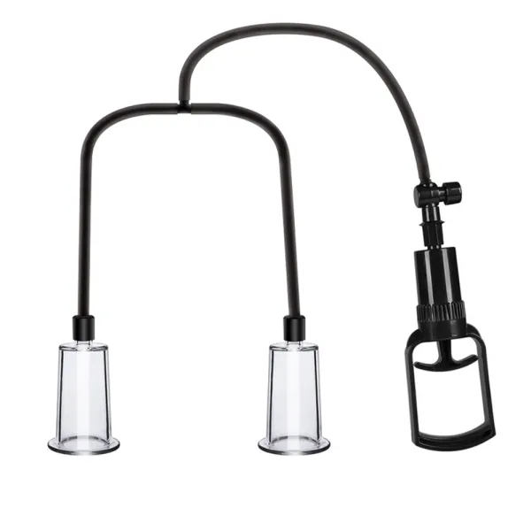 Set succhia capezzoli e clitoride con pompa