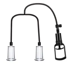 Set succhia capezzoli e clitoride con pompa
