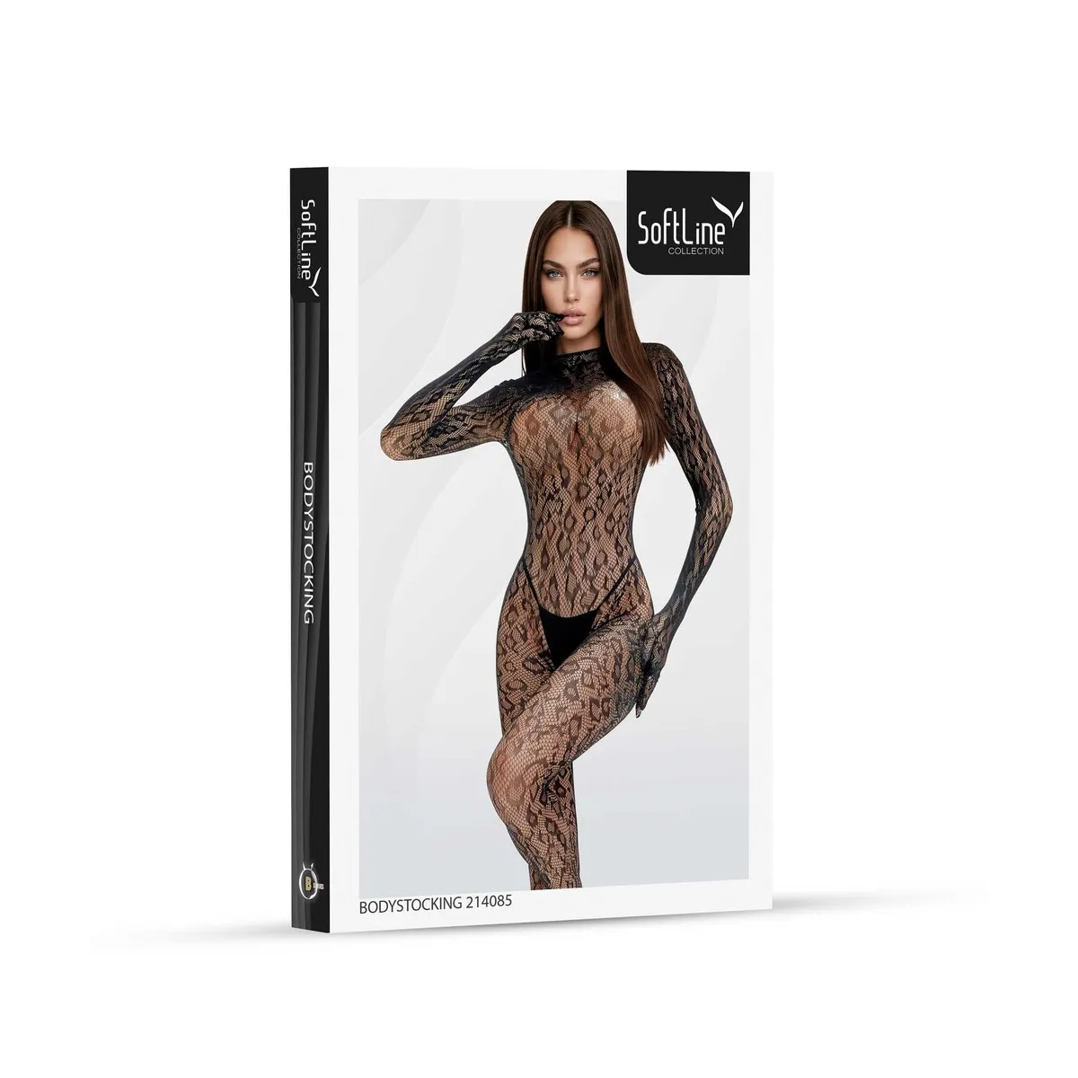 Tutina Sexy Leopardata a rete effetto guanto