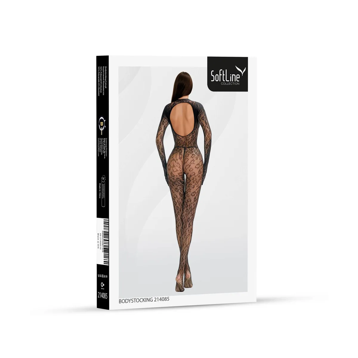 Tutina Sexy Leopardata a rete effetto guanto