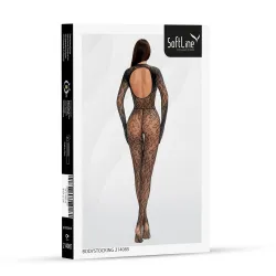Tutina Sexy Leopardata a rete effetto guanto