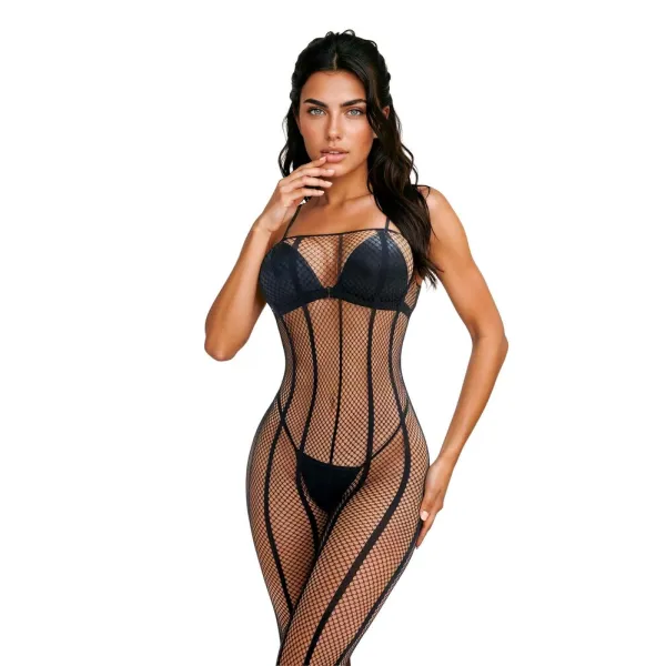 Bodystocking Sexy a rete senza cavallo