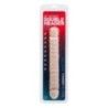 Dildo Doppio con venature pelle chiara 30 cm Dildo Doppio con venature pelle chiara 30 cm