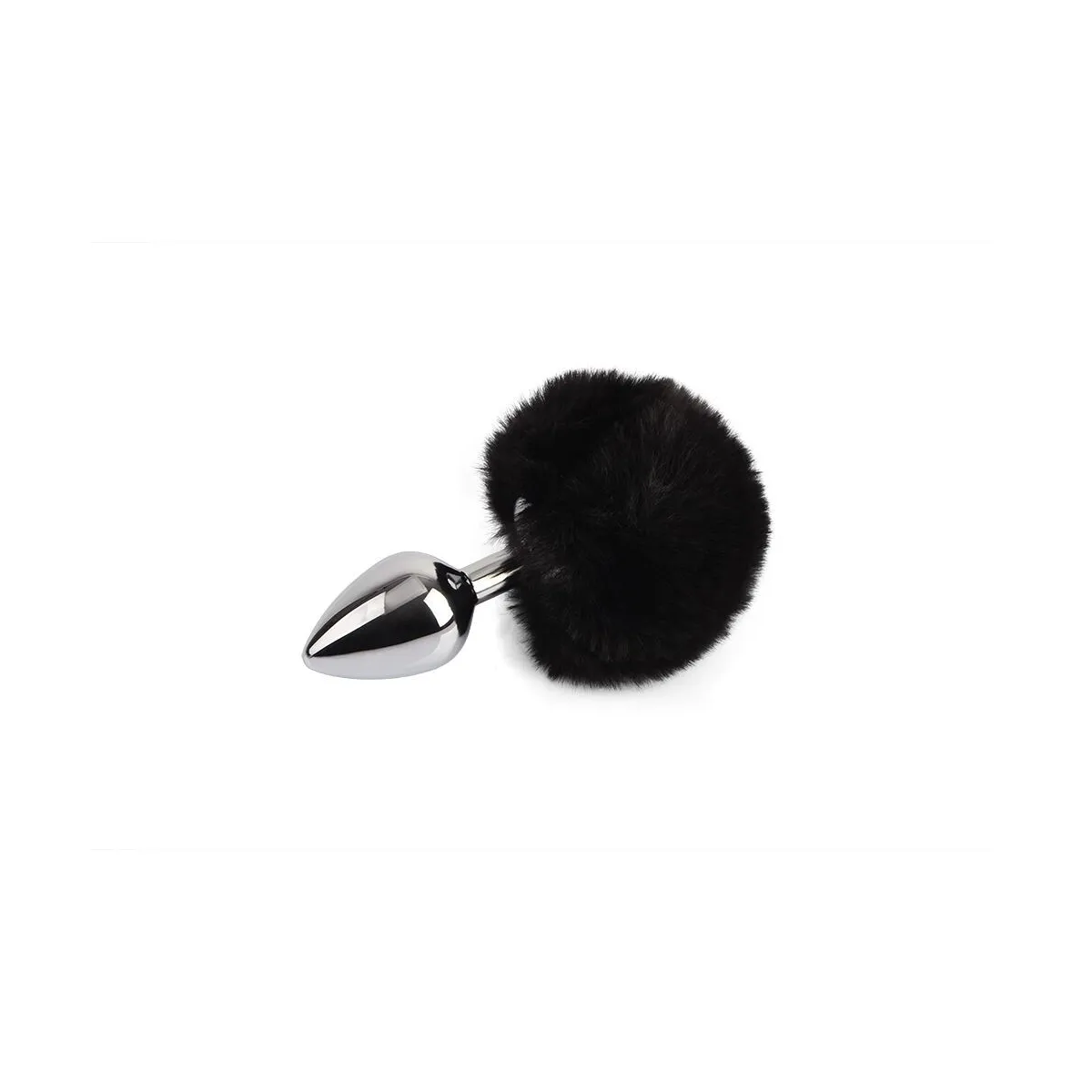Plug Anale metallo bunny Tail 14 cm
