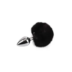 Plug Anale metallo bunny Tail 14 cm