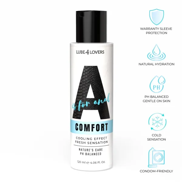 Lubrificante Anale Comfort effetto freddo