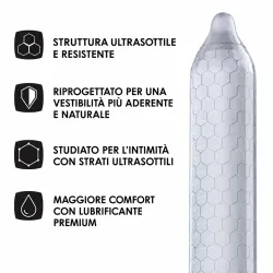Preservativi - XL Hex - Lelo