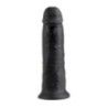 Fallo realistico maxi ventosa nero 25,5 cm Fallo realistico maxi ventosa nero 25,5 cm