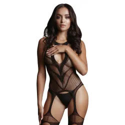 Tuta bodystocking sexy e scollo a goccia