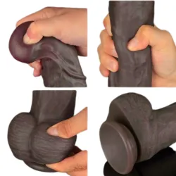 Dildo Maxi realistico con ventosa da 37,5 cm