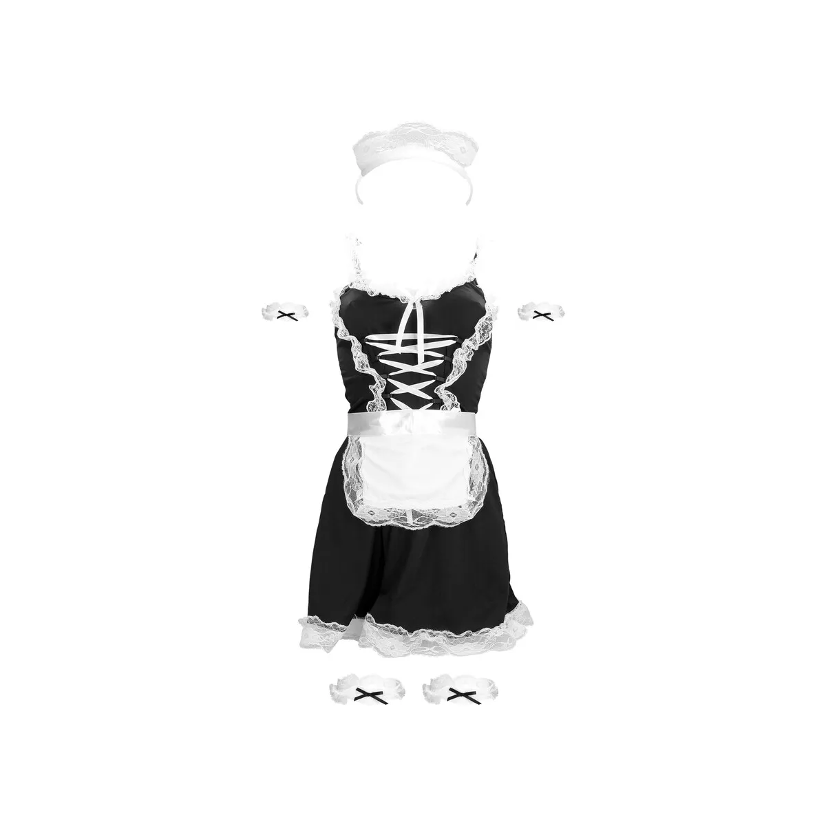 Costume Sexy da Cameriera Francese