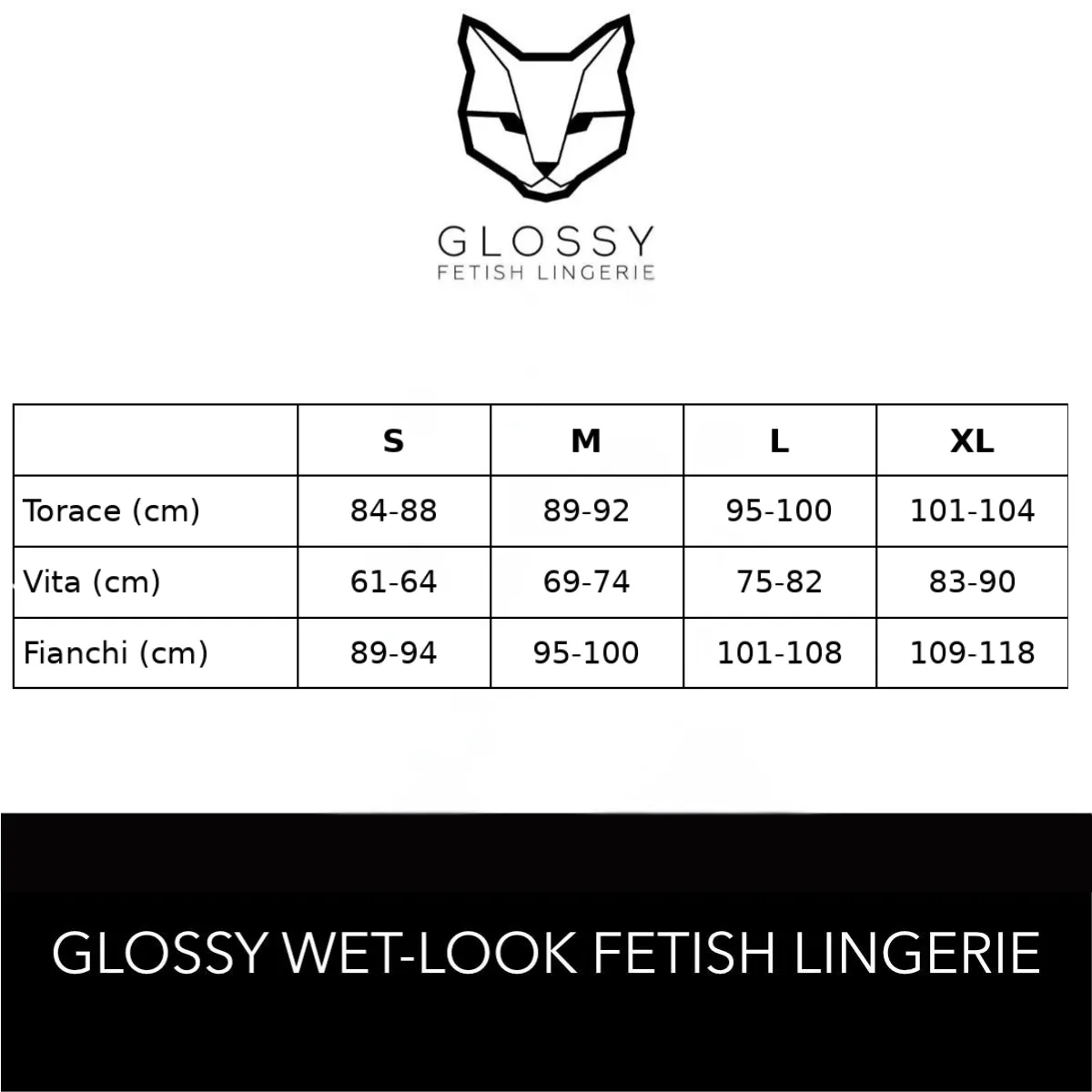 Body Sexy wetlook con balze in tulle nero