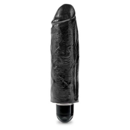 Vibratore realistico king cock 18 cm nero