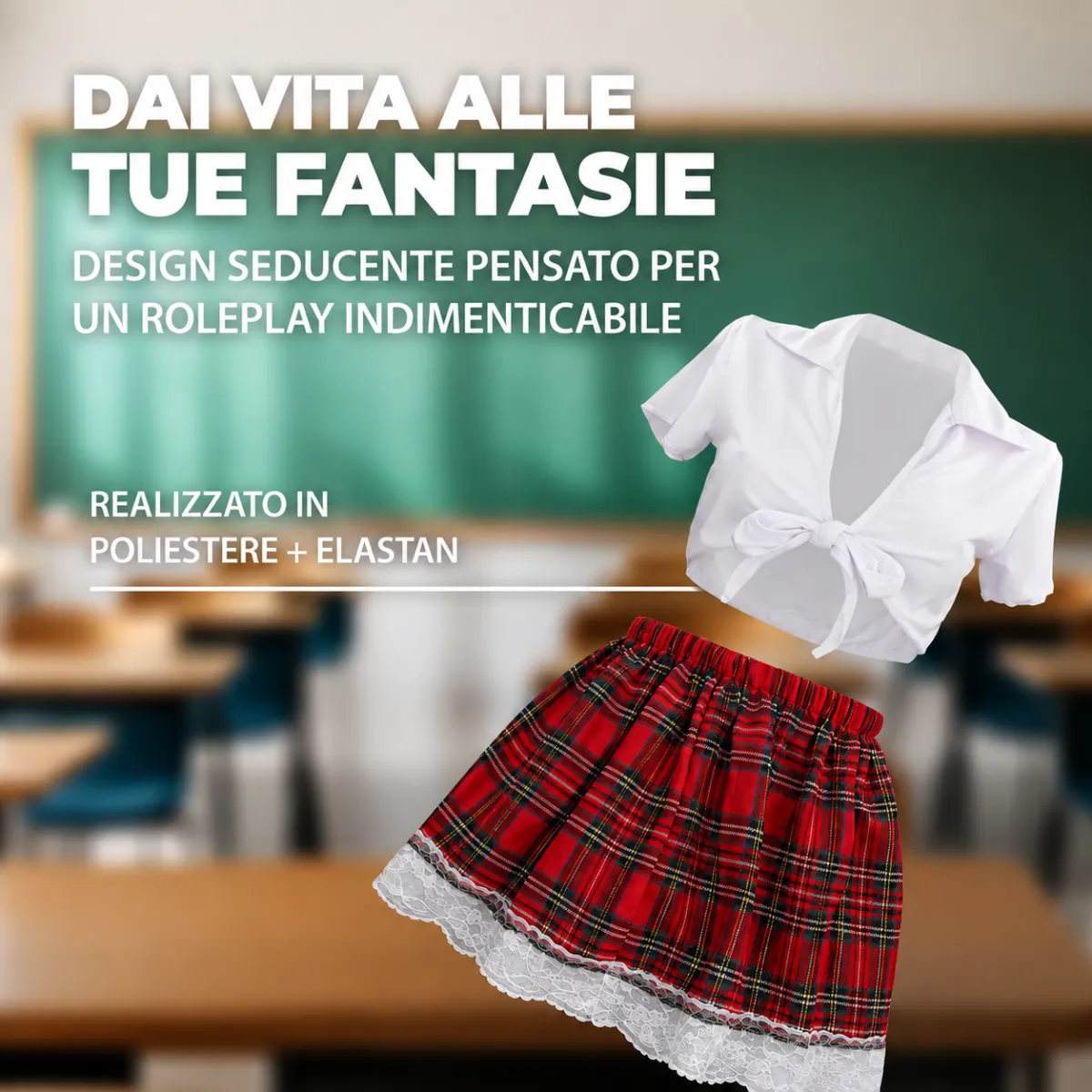 Costume da studentessa sexy