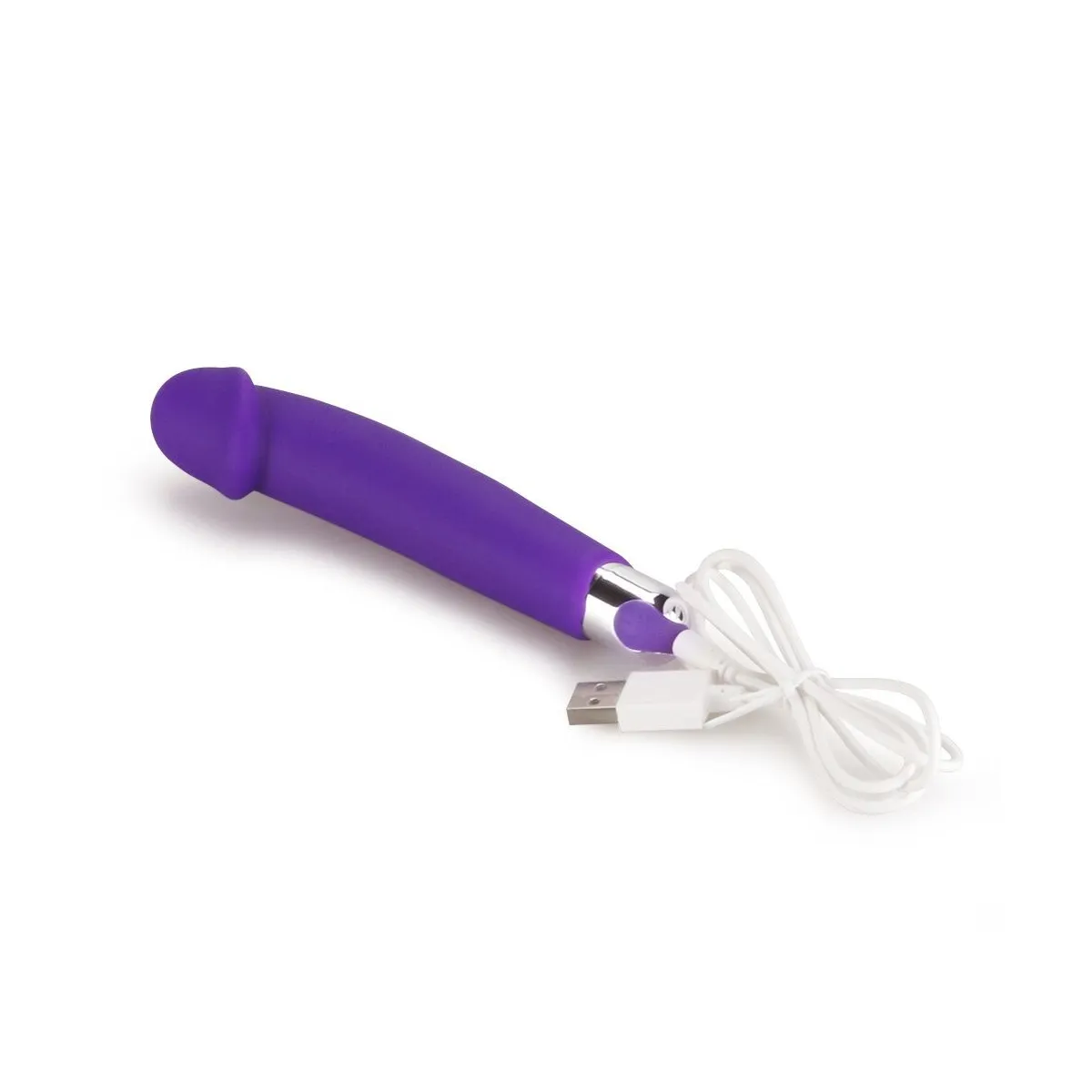 Vibratore per punto G viola 16,5 cm