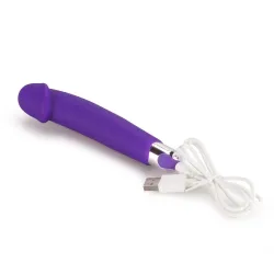Vibratore per punto G viola 16,5 cm