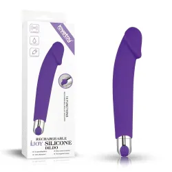 Vibratore per punto G viola 16,5 cm