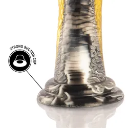 Dildo Monster Fantasy Cobra giallo 20,5 cm