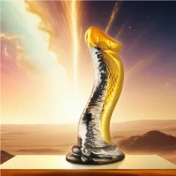 Dildo Monster Fantasy Cobra giallo 20,5 cm
