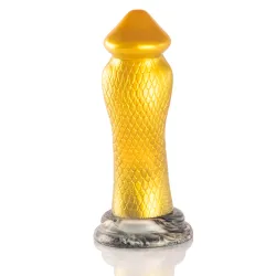 Dildo Monster Fantasy Cobra giallo 20,5 cm