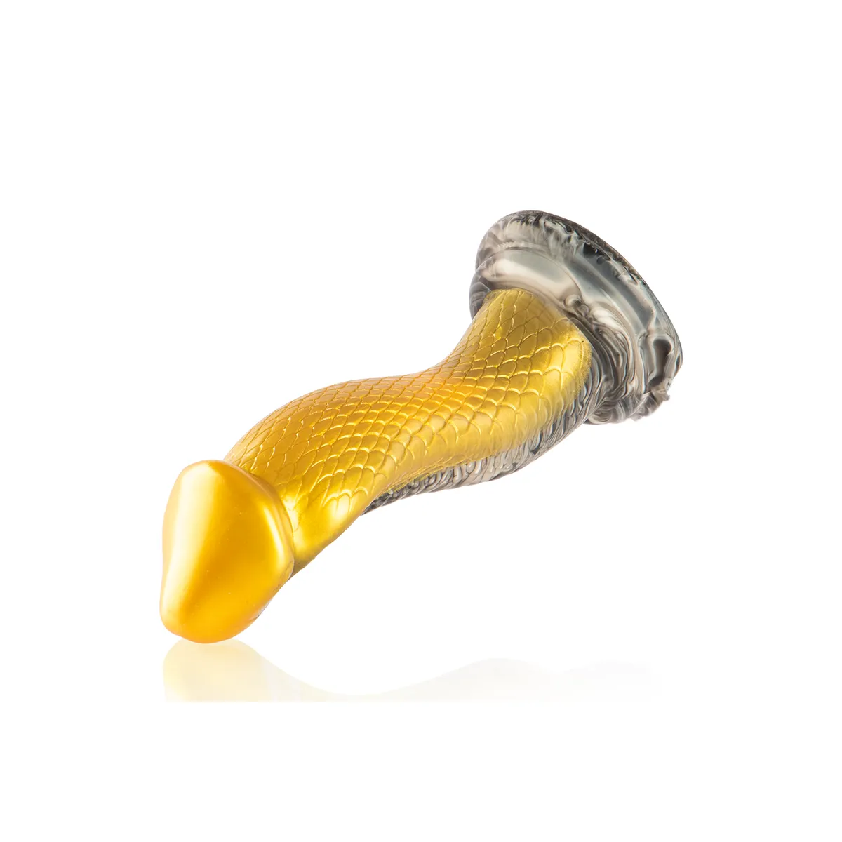 Dildo Monster Fantasy Cobra giallo 20,5 cm