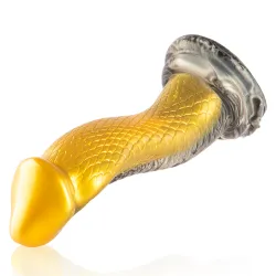Dildo Monster Fantasy Cobra giallo 20,5 cm