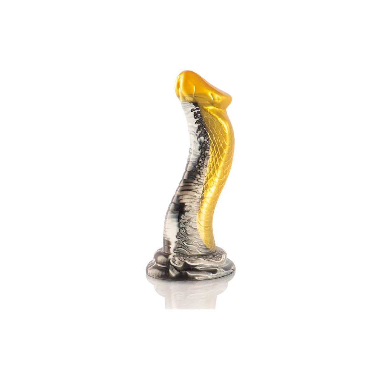 Dildo Monster Fantasy Cobra giallo 20,5 cm