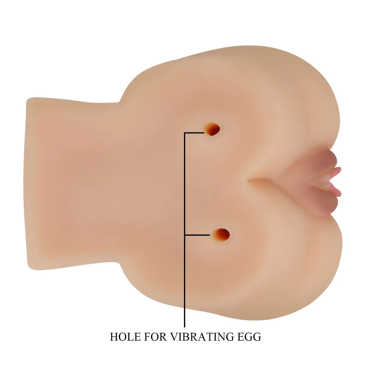 Masturbatore Uomo Mini Vibrante Vagina e Ano
