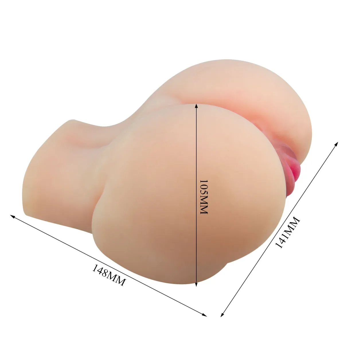 Masturbatore Uomo Mini Vibrante Vagina e Ano